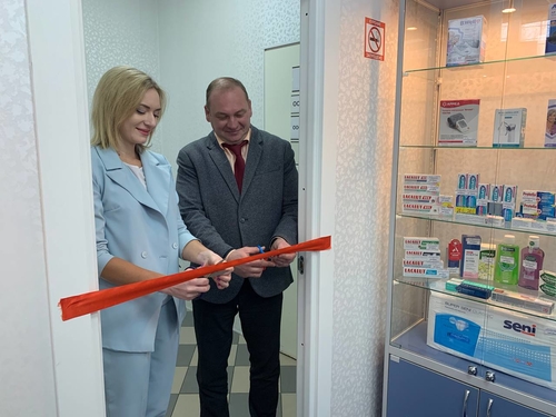 Семейная аптека открылась в военном городке Сиверского